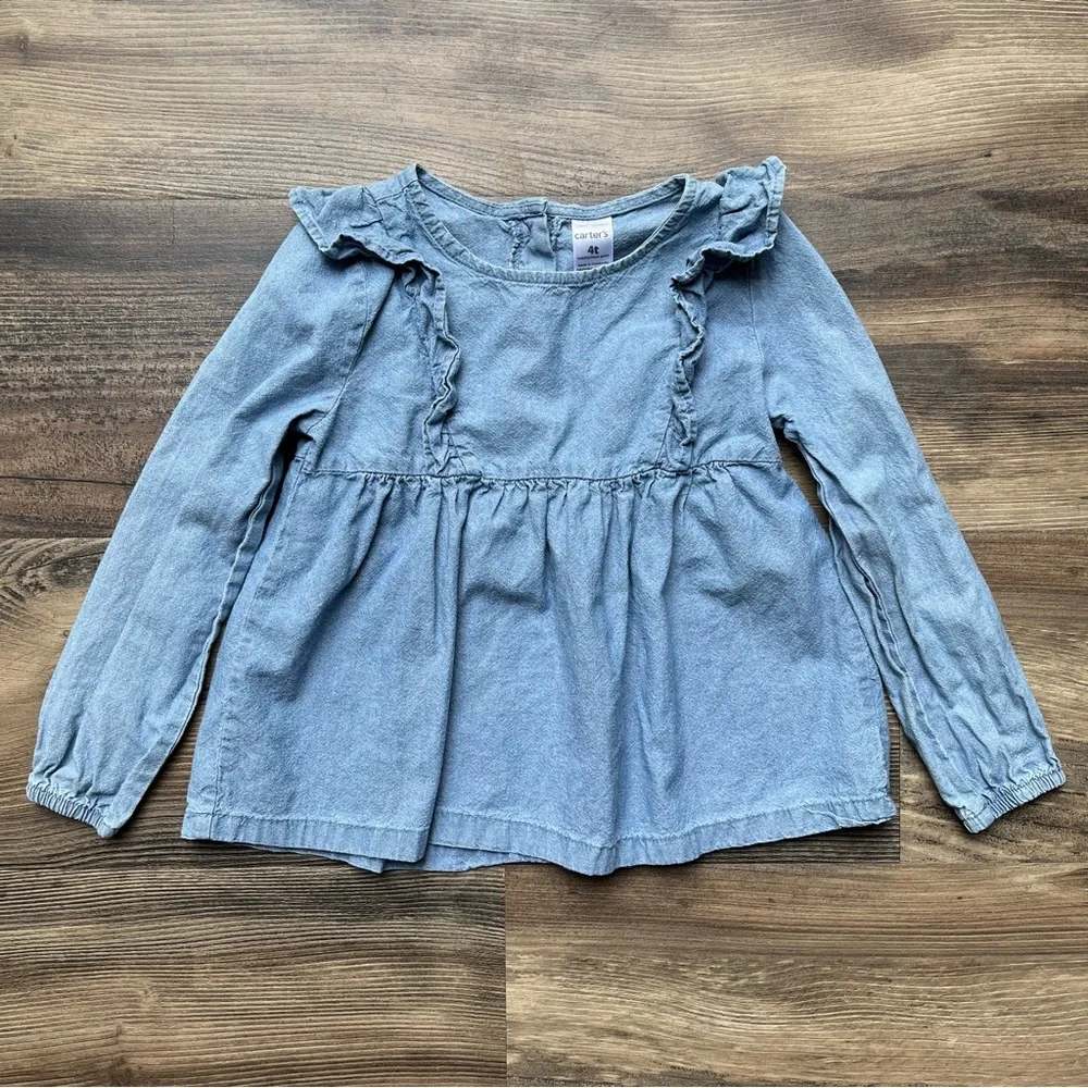 Carter’s 2-Piece Chambray and Legging Set 4T